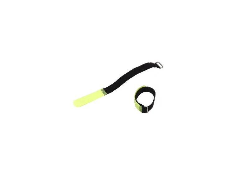 Adam Hall Accessories VR 4040 YEL - Hook and Loop Cable Tie 